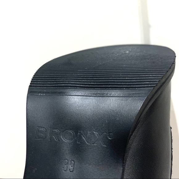 BRONX Mar Laina Leather Ankle Boots - Picture 4 of 6